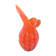 Former Murano pitcher multilayer glass blown rose - anse vintage