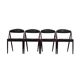 Set of four rosewood chairs, Danish design, 1970s, designer Kai Kristiansen