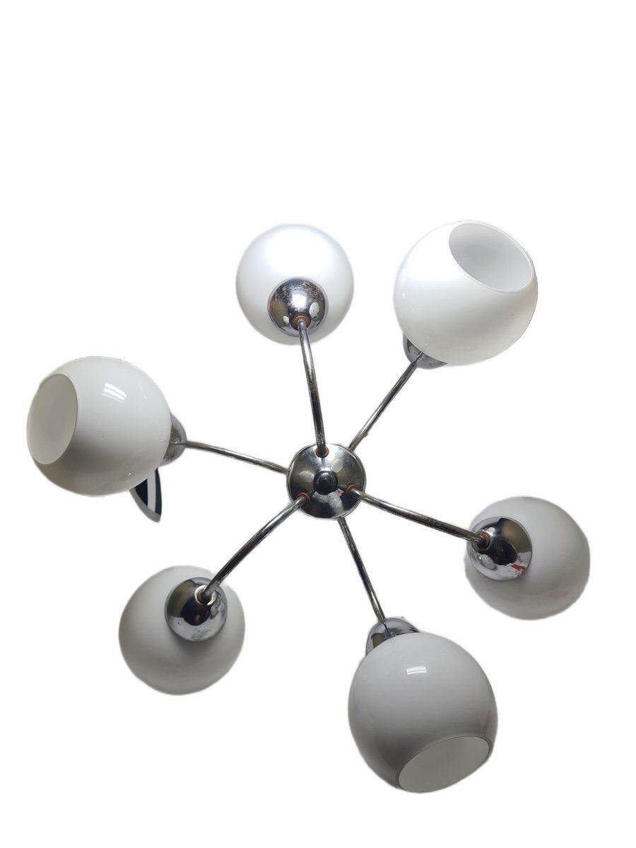 Art Deco style chandelier, Poland, 1960s