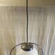Art Deco opaline globe pendant - mid 20th century