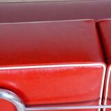 Restored Bauhaus Sofa by Robert Slezak, High-Quality Leather, Chrome, 1930s