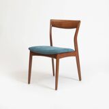 Set of 6 Danish Teak Dining Chairs R. Borregaard for Viborg Stolefabrik, De