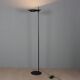 Vintage lacquered metal floor lamp, design, Italy, 1980s