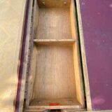 Double desk with raclem system