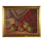 Italian signed still life painting dated 1930
