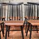 Set of 8 scandinavian chairs fanett Illmari Tapiovaara 1960