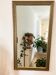 Miroir mural XL doré vintage
