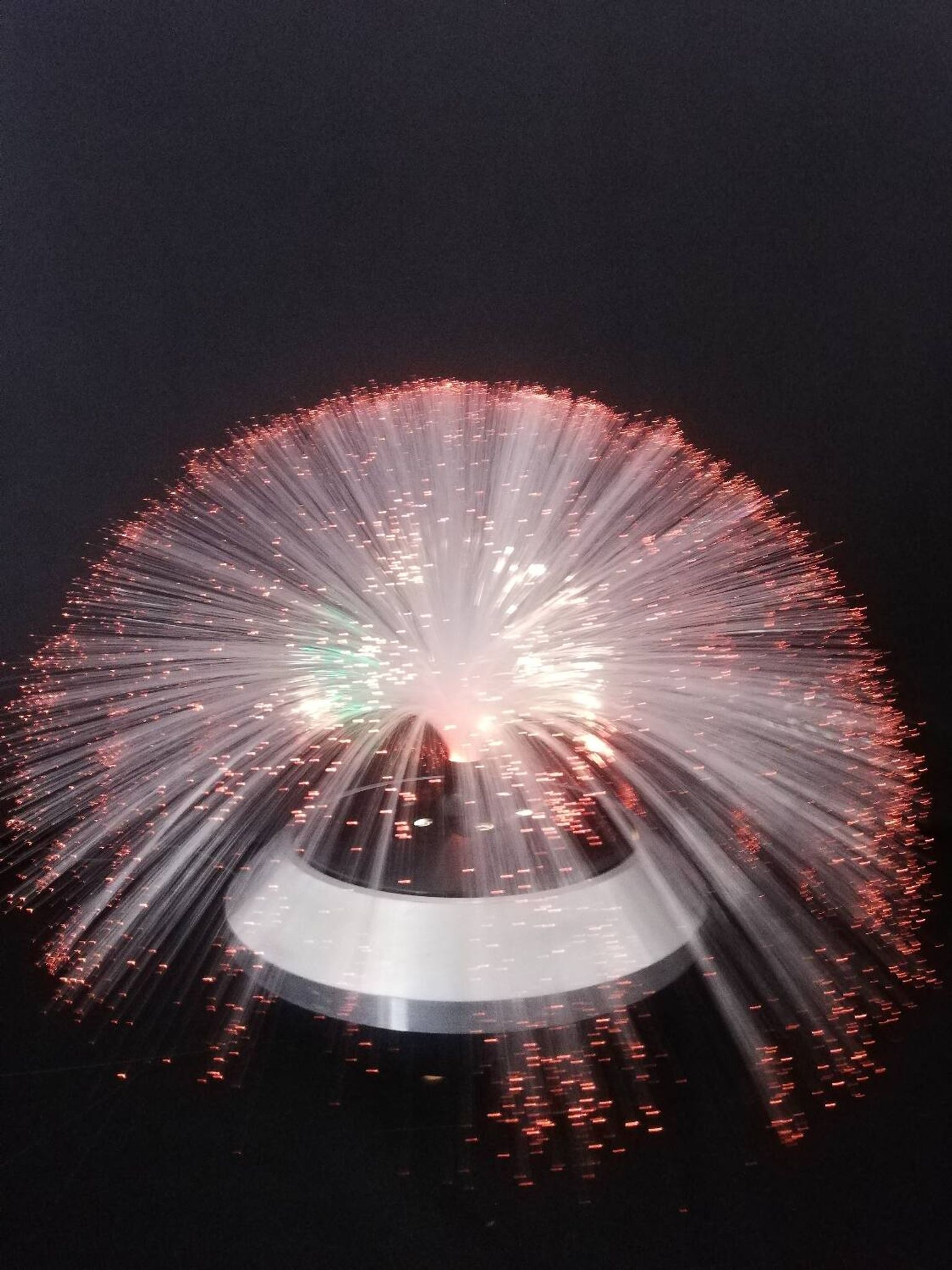 Fiber optic lamp