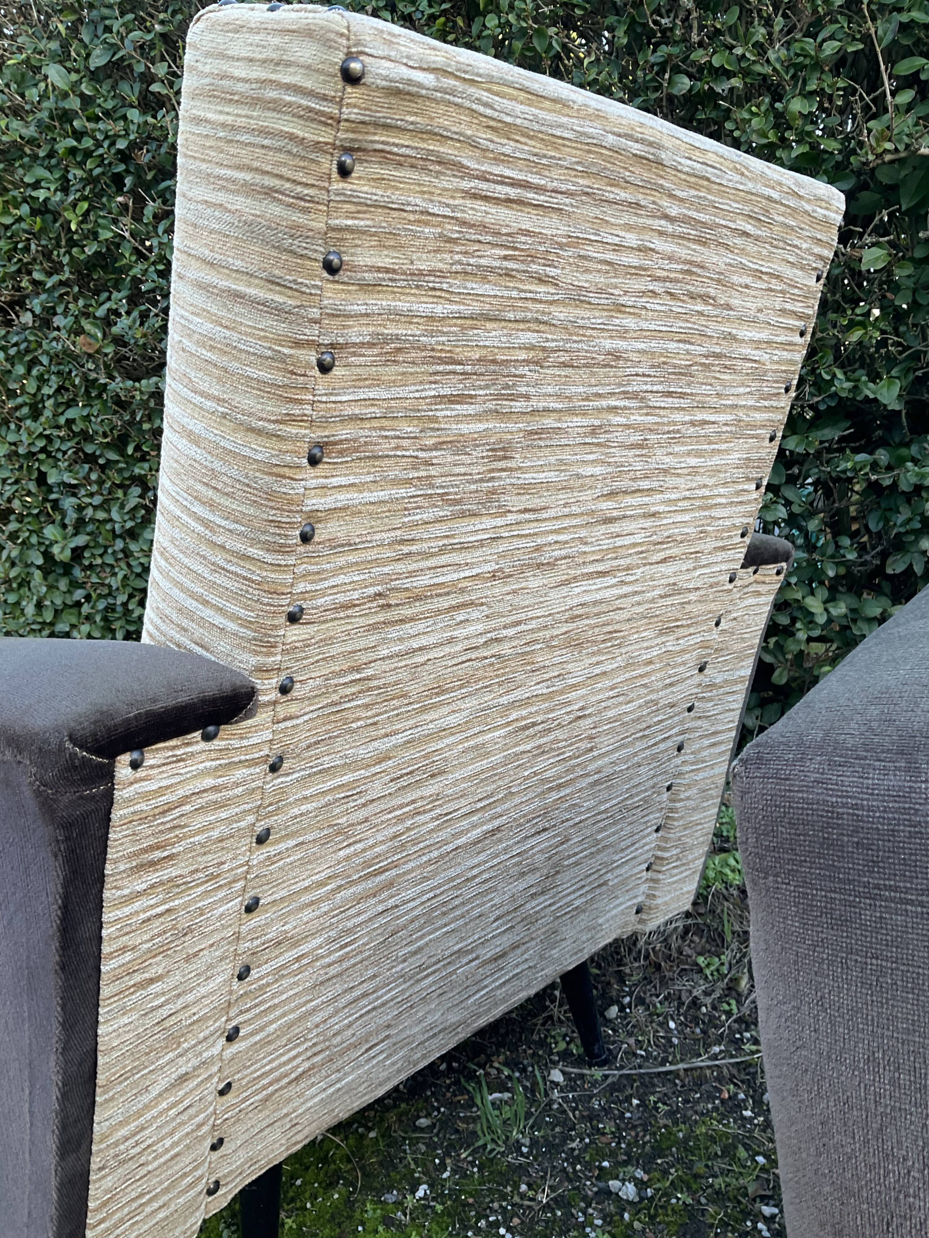 Paire de fauteuils vintage des années 50-60