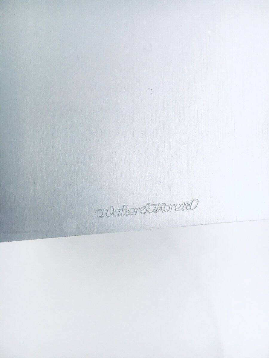 Aluminium Colomba Design Desk Lamp by Walter & Moretti, France, 1972