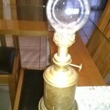 Lampe pigeon hirondelle en laiton