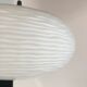 Opaline pendant lamp by louis kalff for Philips