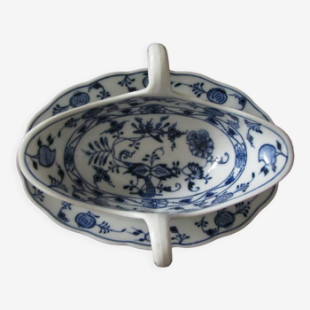 Saucière porcelain meissen blue onion