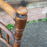 Pair of Viennese bistro café chairs by L. & H. Cambier Frères bentwood belgium