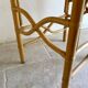 Table d’appoint vintage en rotin