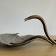 Art Nouveau brass and silver-plated metal pocket emptier