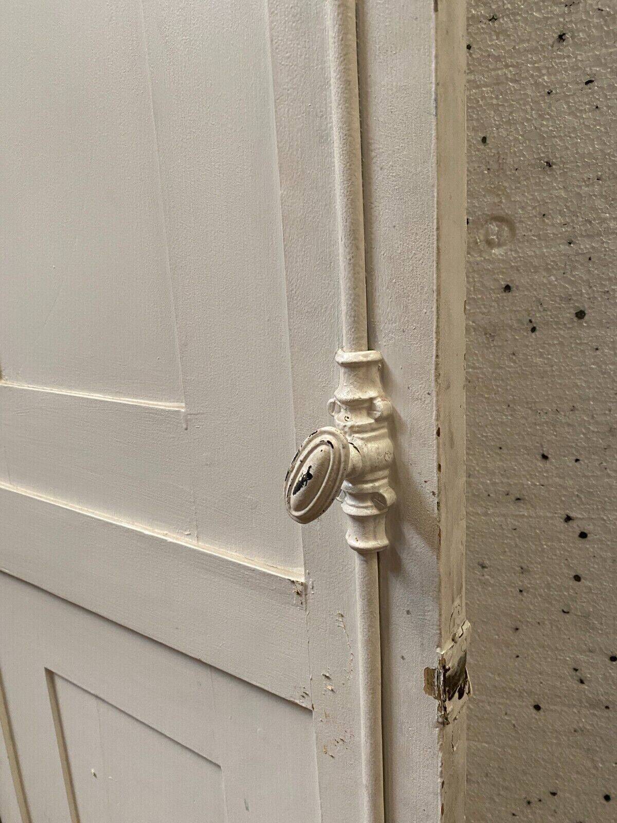 Front of cupboard with double molded doors 20th century Passage doors