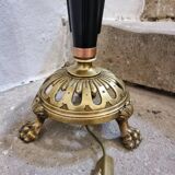Vintage Art Deco Table Lamp – Copper, Brass & Bakelite – Mushroom Shade – 1920s