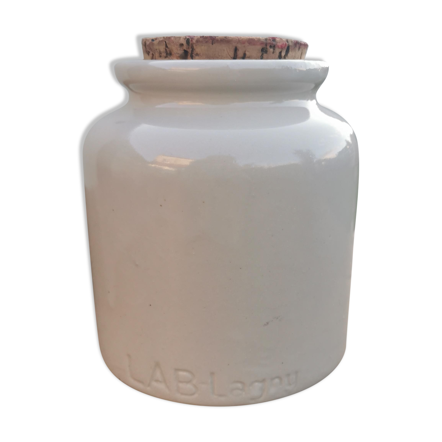 Sandstone mustard pot