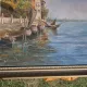 Italian Impressionist Oil Painting – Porto di Milano