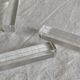 Set of 6 modernist plexiglass knife rests vintage 1970s