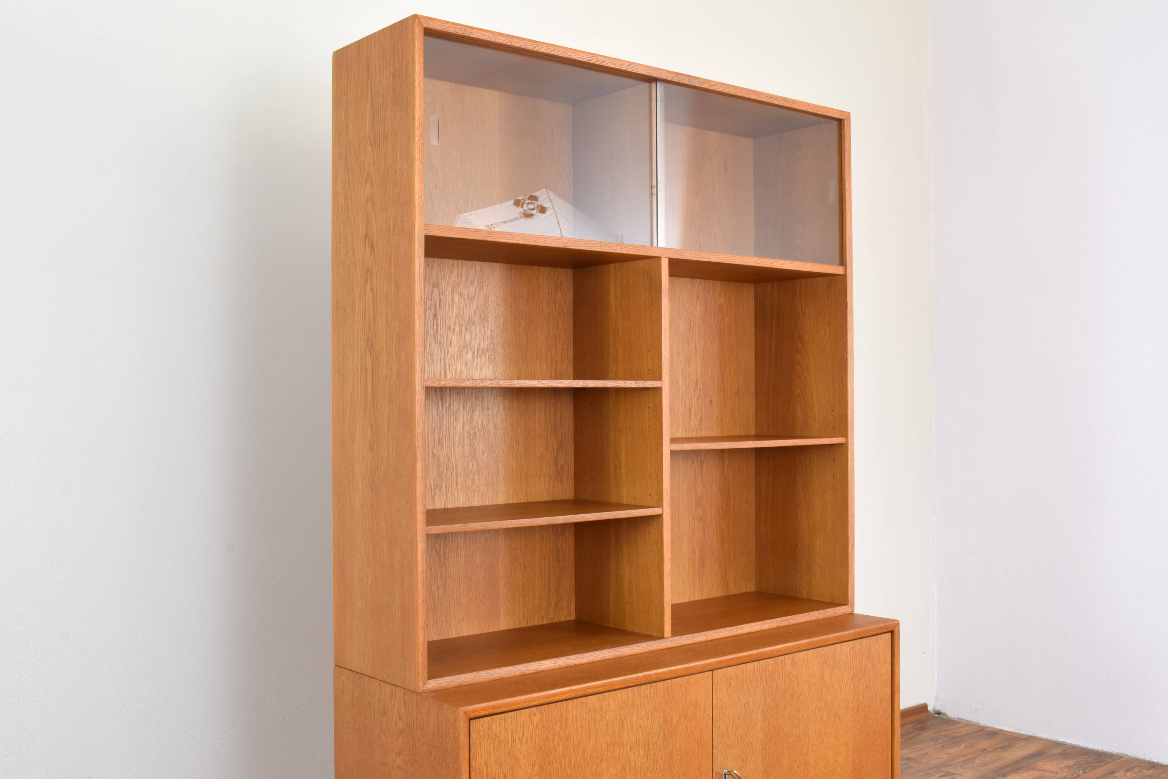 Mid-Century Oak Cabinet by M. Grabiński for Ikea, 1960s