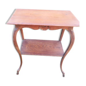 Table d'appoint en chêne avec