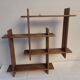 Vintage wooden wall shelf – post-war design (1930s-1940s)