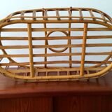 Vintage wicker bassinet  50