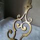 Brass sconces