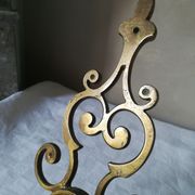 Duo d'appliques en laiton
