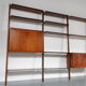 Bibliothèque conçue par William Watting, fabriqué par Scanflex Pays-Bas 1960