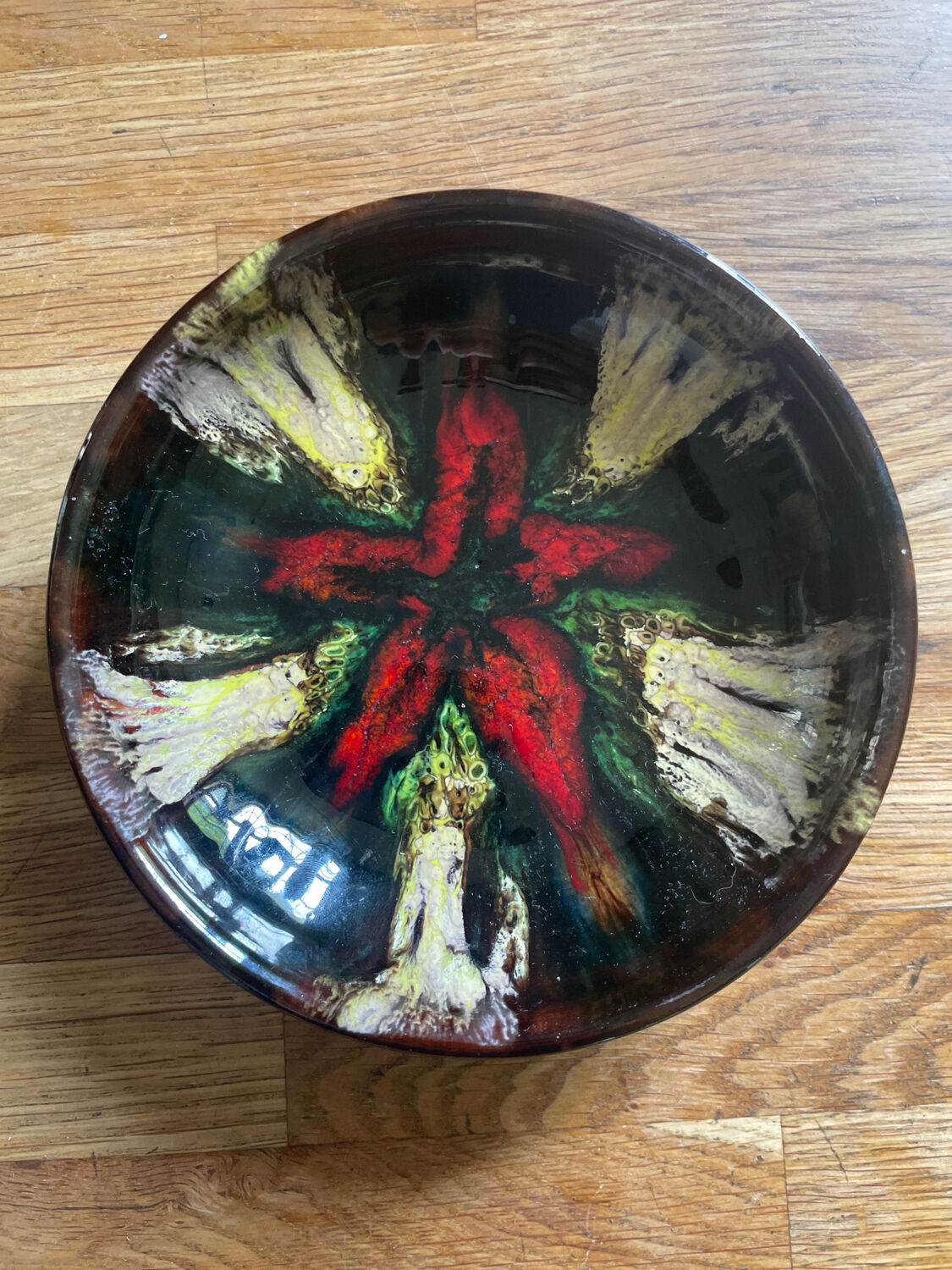 Vintage empty pocket Ricard ceramic workshops