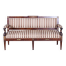 Empire mahogany sofa, restored, original upholstery, france, 1860s