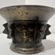 Mortier et pilon ailettes bronze XVIIe