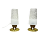 Pair of vintage Elektro-Rausendorf Bautzen bedside lamps, Germany, 1970s