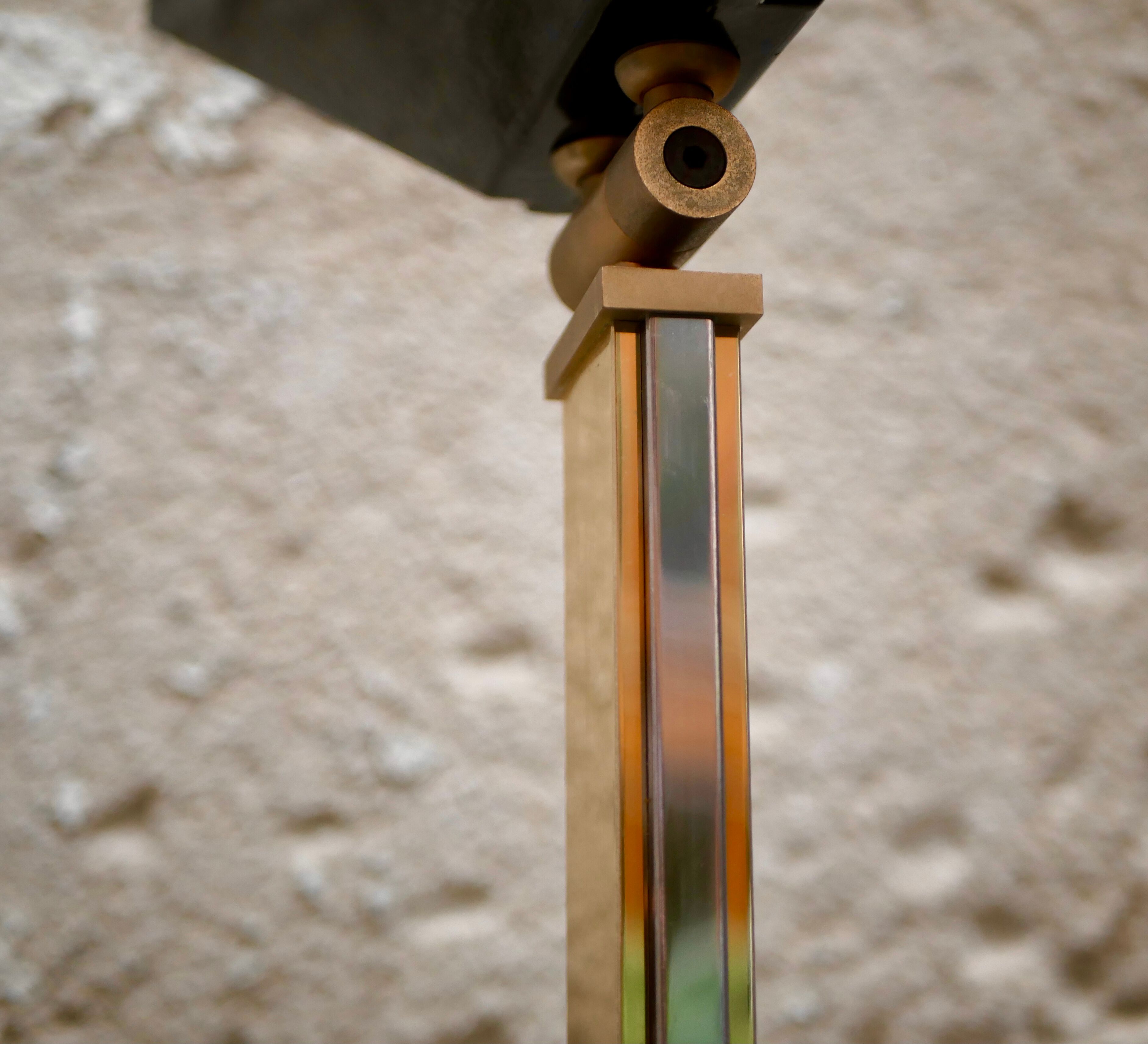 Italian art deco halogen lamppost