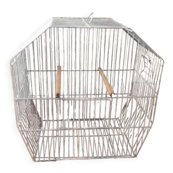 Cage à oiseaux ancienne de décoration