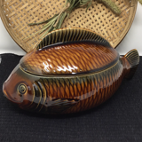 Vintage fish soup Sarreguemines