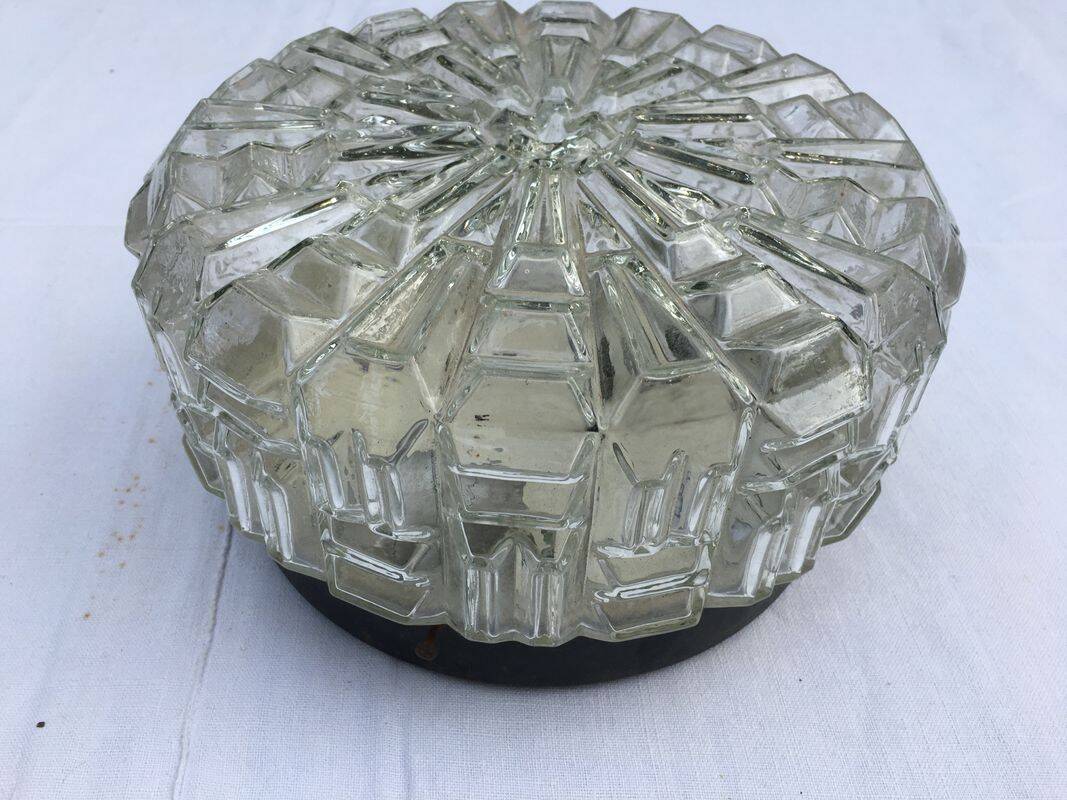 Vintage ceiling light 1960s/1970s space age style