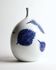 Porcelain vase by Fujii Shumei: Summer breeze in the foliage