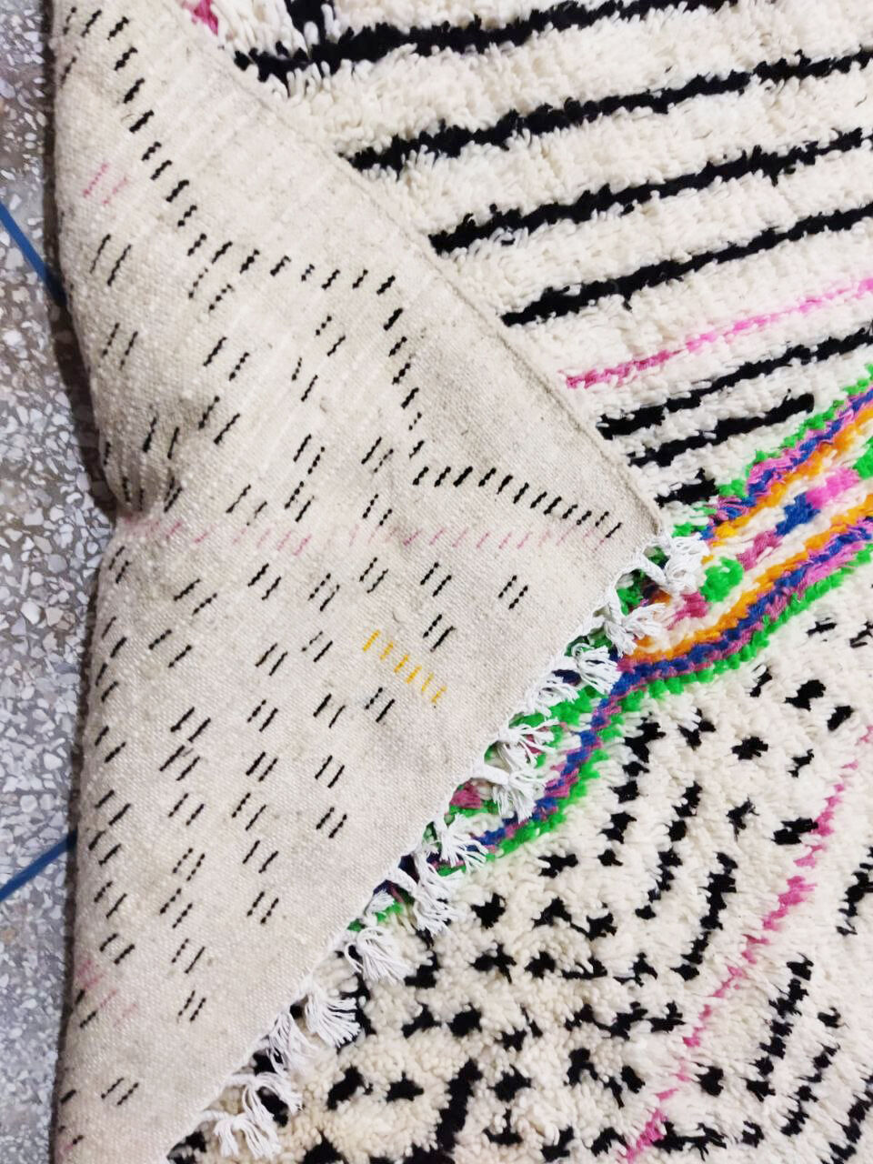 Moroccan berber carpet 246x150cm