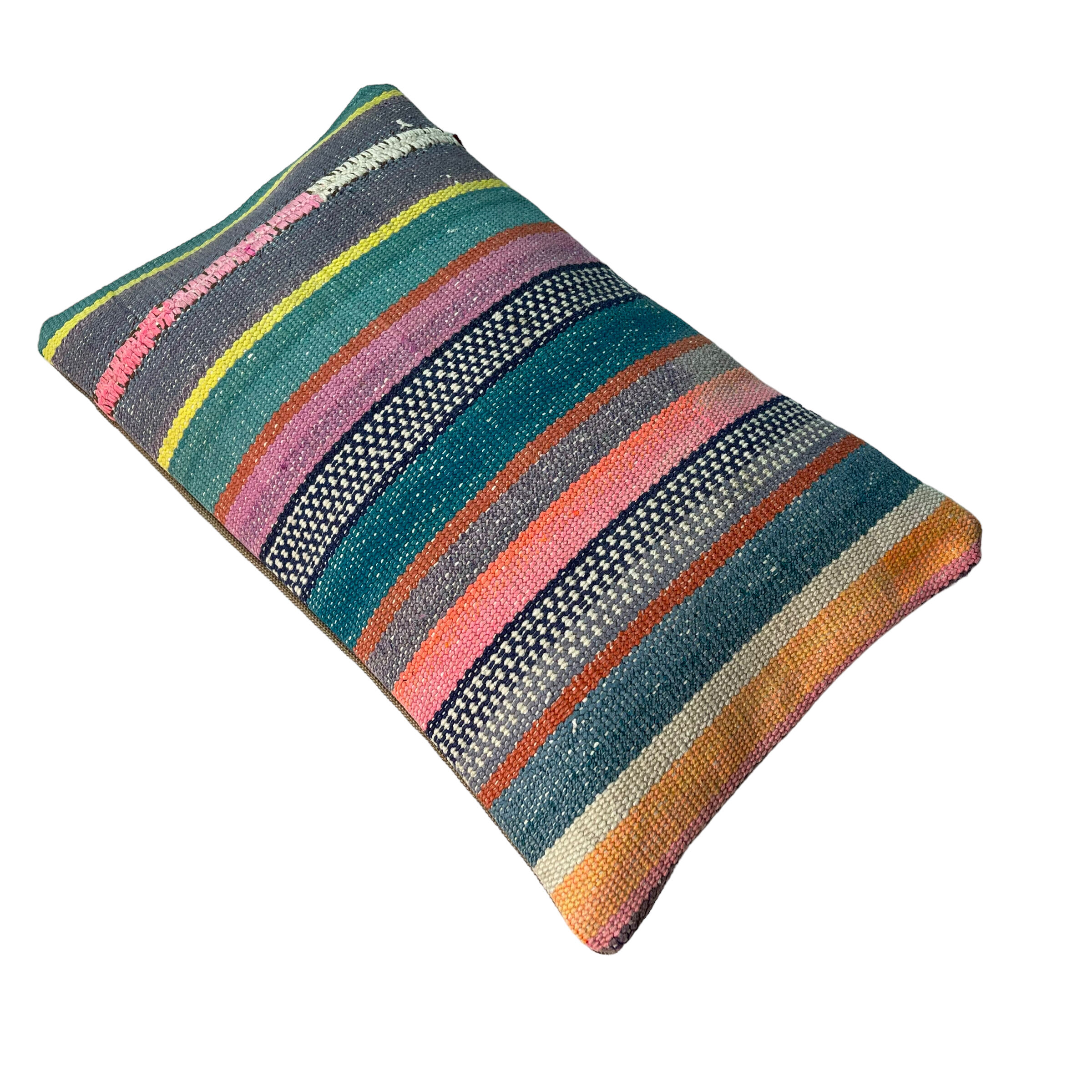 Vintage turkish handmade cushion cover , 30 x 50 cm