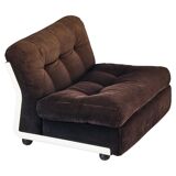2 Mario Bellini for C&B Italia Modular 'Amanta' Seating Elements in Brown