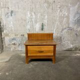 Banc coffre en bois massif