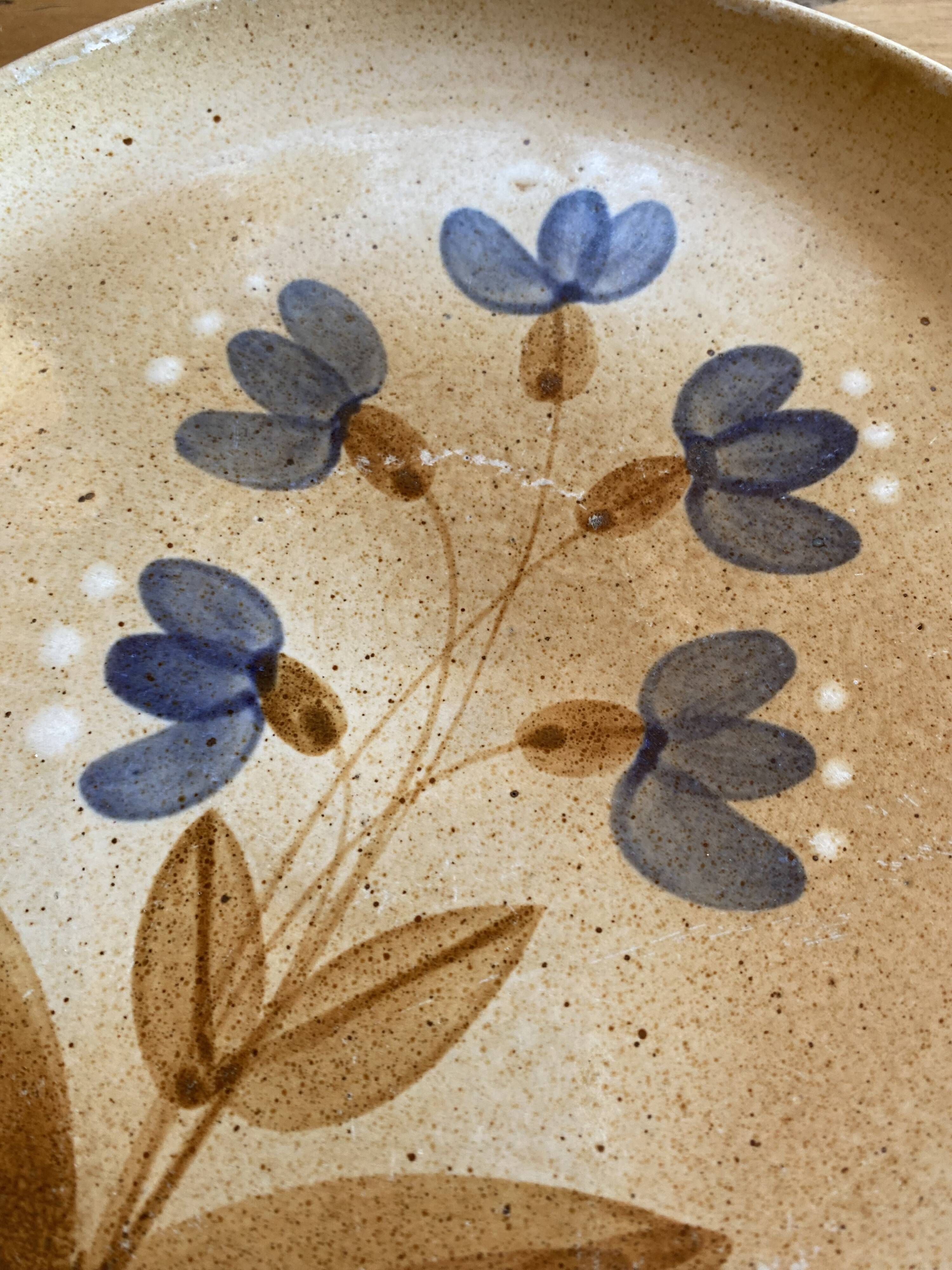 4 Gres du Marais dinner plates