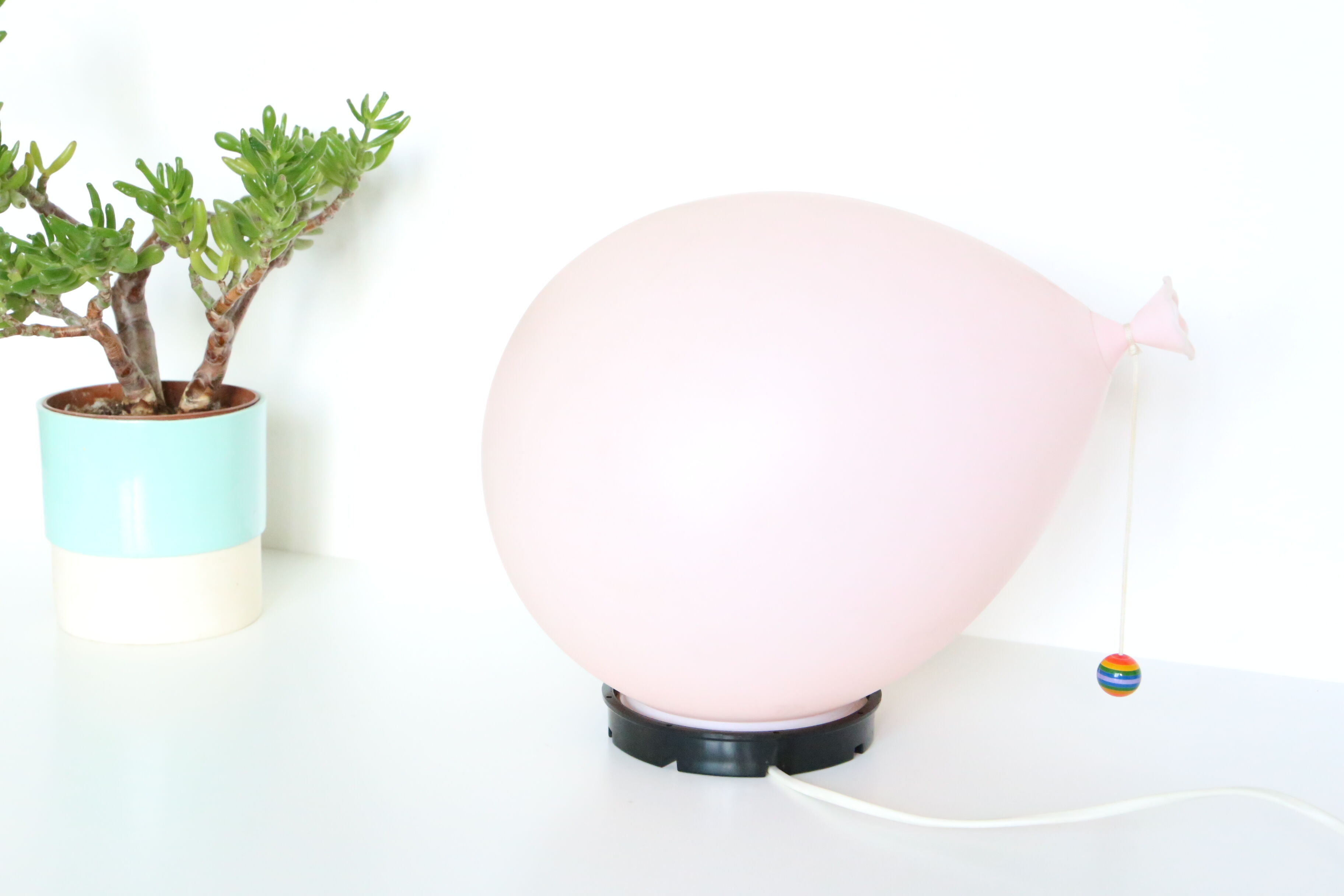 Vintage balloon lamp Bilumen design Yves Christin, 1970
