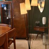 1950s tripod floor lamp