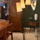 1950s tripod floor lamp