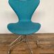 Swivel chair Arne Jacobsen 3117 Publisher Fritz Hansen Denmark year 1960